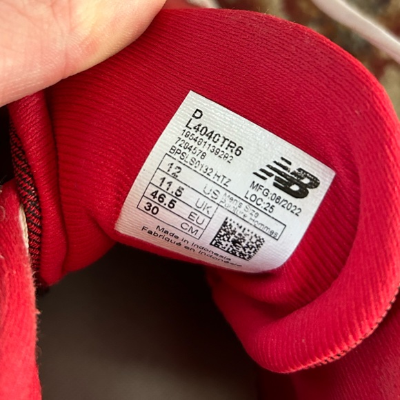 New Balance Men’s Red FuelCell 4040 v6 Metal Cleat Size:12 - Picture 7 of 7